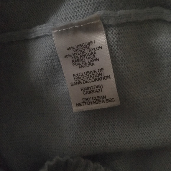 Wildfox Baby Blue w/ Pink Heart Sequins Sweater - Picture 6 of 7